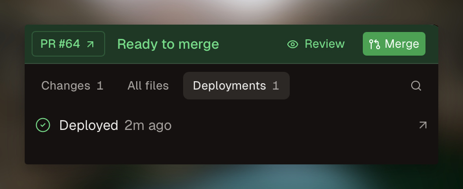 Vercel deployments