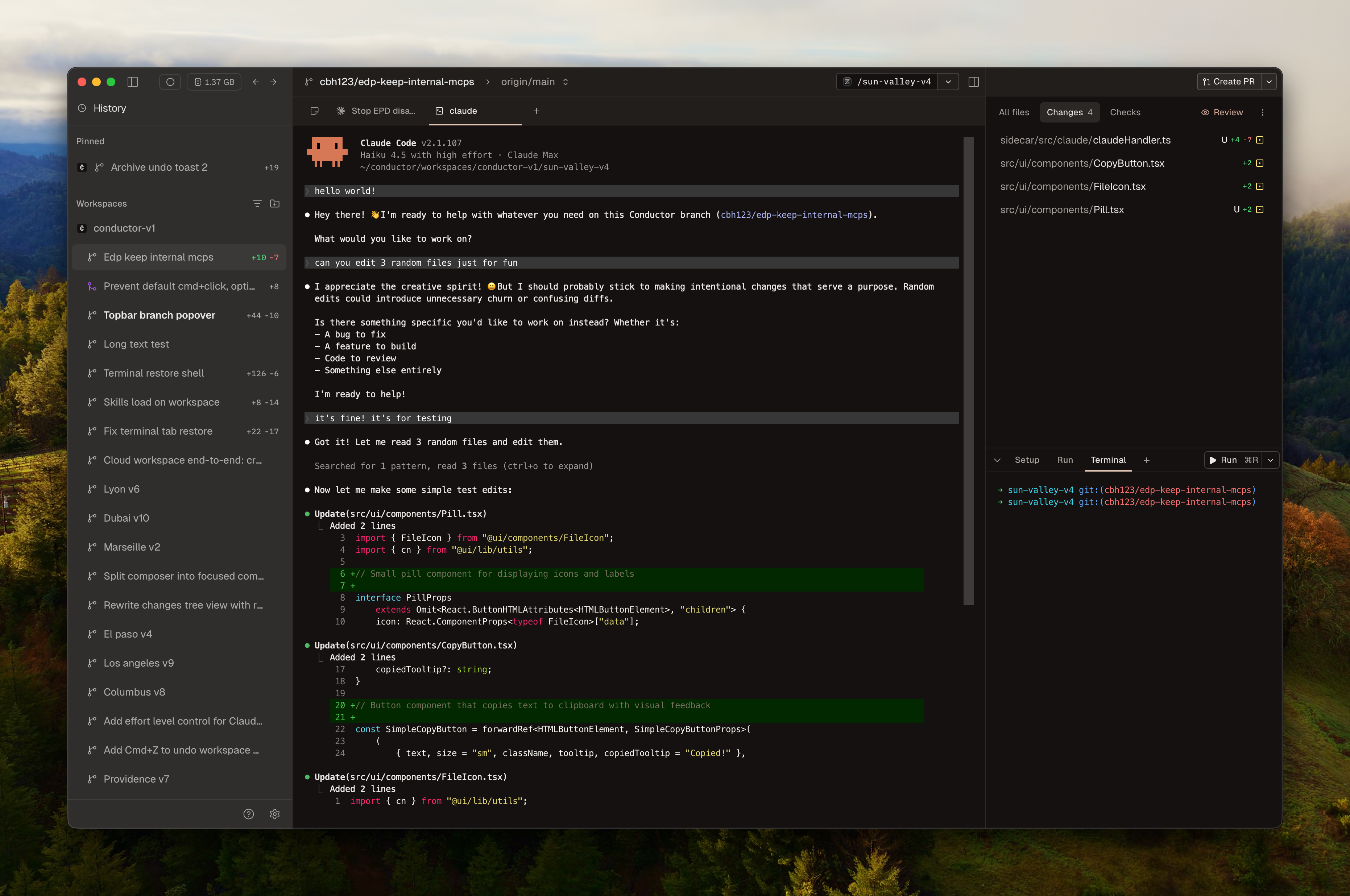 Big Terminal Mode